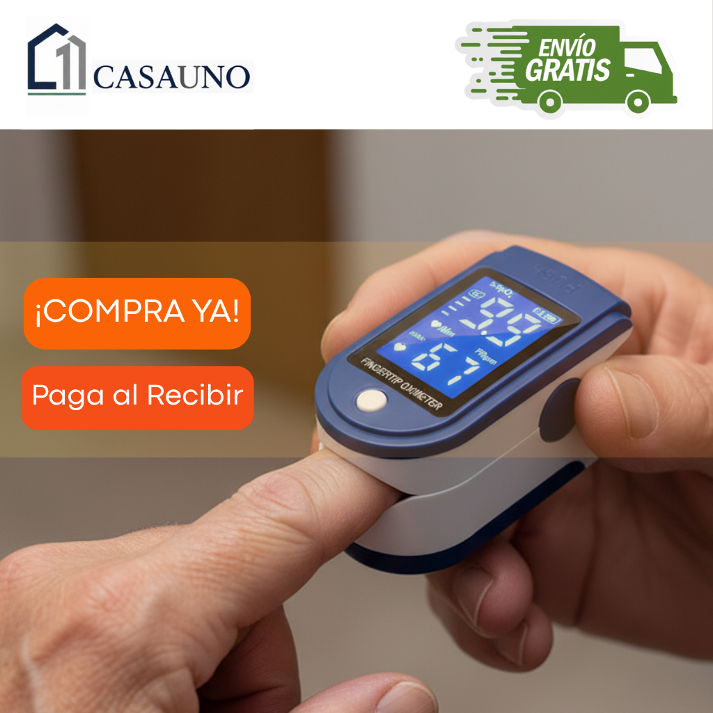 TENSIÓMETRO + OXÍMETRO DIGITAL / TU SALUD BAJO CONTROL